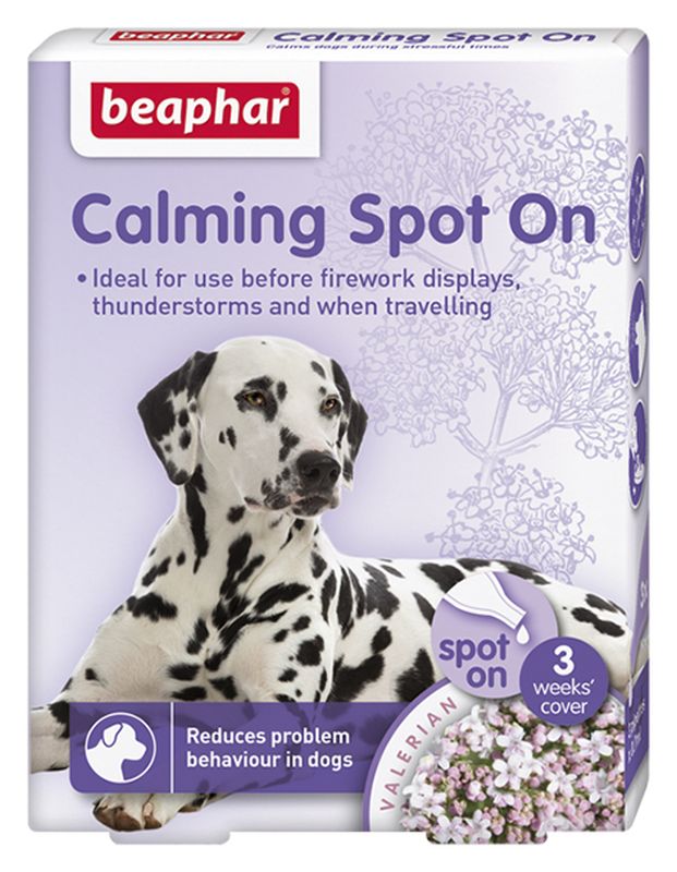 Beaphar Calming Spot On For Dogs 3 Pipettes